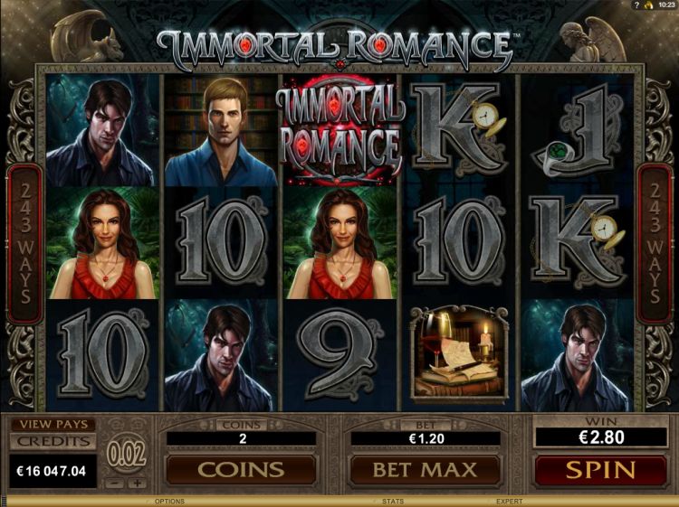 Immortal Romance Slot gewinnen